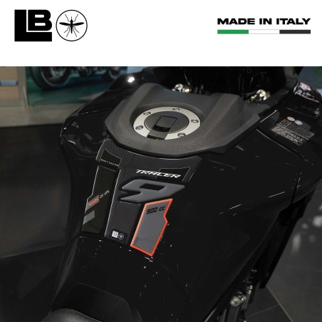 Selbstklebender 3D Tankschutz Motorrad kompatibel mit Yamaha Tracer 9 2025