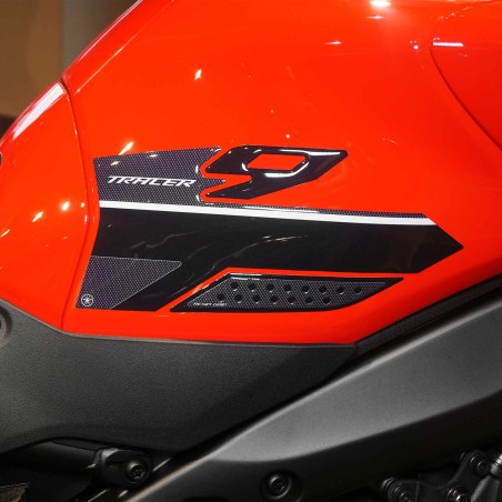 Stickers 3D Tank Side Protectors compatible avec Yamaha Tracer 9 2025