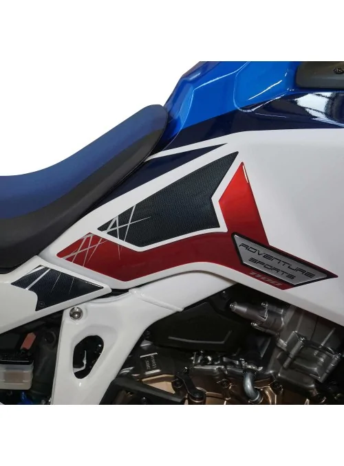 2 PROTEZIONI LATERALI GEL 3D x MOTO compatibili HONDA AFRICA TWIN ADVENTURE 1100