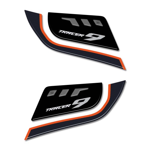 Stickers Gel 3D Garde-mains 3D compatibles avec Yamaha Tracer 9 2025 2