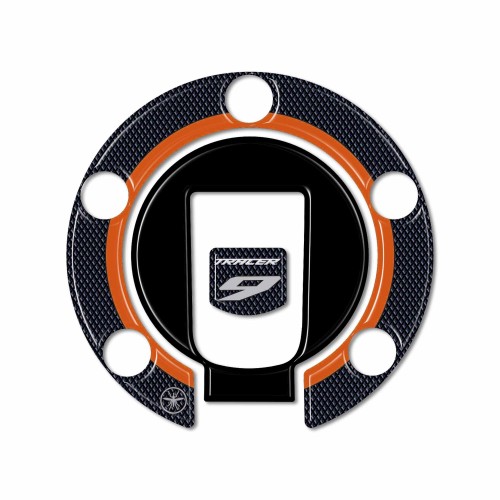 Sticker 3D Protección tapa depósito moto compatible con Yamaha Tracer 9 2025 2
