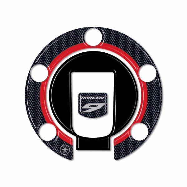 Sticker 3D Tank cap protection motorbike compatible with Yamaha Tracer 9 2025