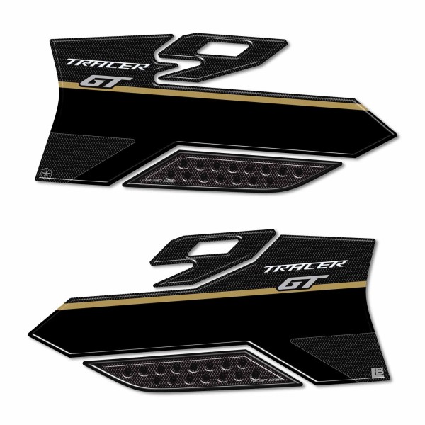Stickers 3D Protections latérales de réservoir compatibles avec Yamaha Tracer 9 GT 2025