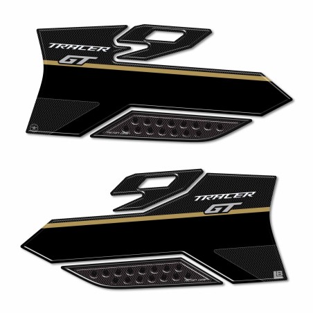 3D Aufkleber Tank Side Protectors kompatibel mit Yamaha Tracer 9 GT 2025