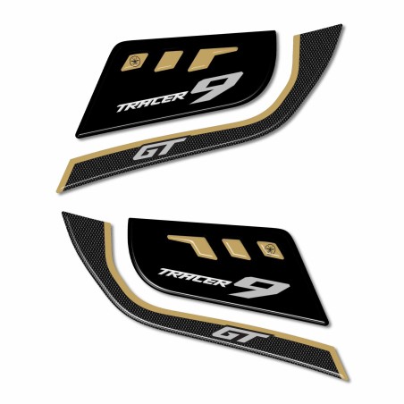 Stickers 3D Handguards motorbike compatible with Yamaha Tracer 9 GT 2025