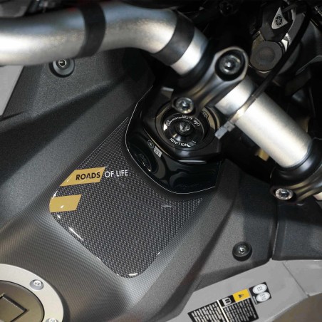 Aufkleber 3D Zone Zündschlüssel Motorrad kompatibel mit Yamaha Tracer 9 GT 2025