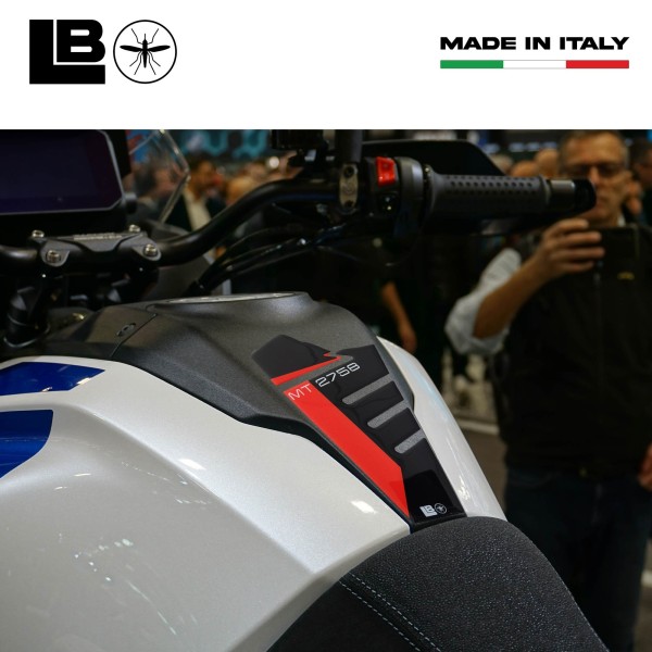 Sticker de protection de réservoir 3D compatible avec Moto Guzzi Stelvio Duecento Tributo