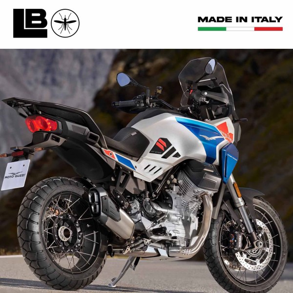 Side Protectors Stickers compatible with Moto Guzzi Stelvio Duecento Tributo