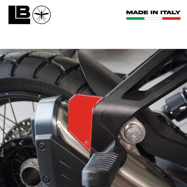 Taloneras adhesivas 3D compatibles con Moto Guzzi Stelvio Duecento Tributo