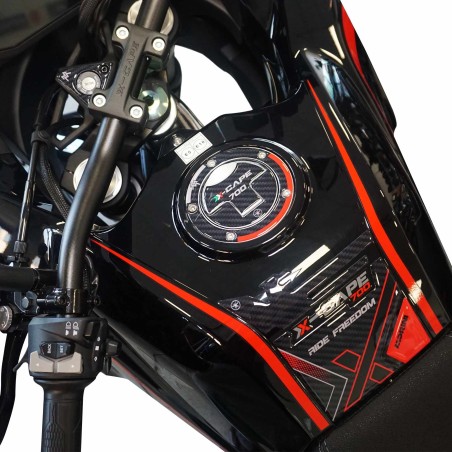 Tankdeckelaufkleber Kit kompatibel mit Moto Morini X-Cape 700 2025