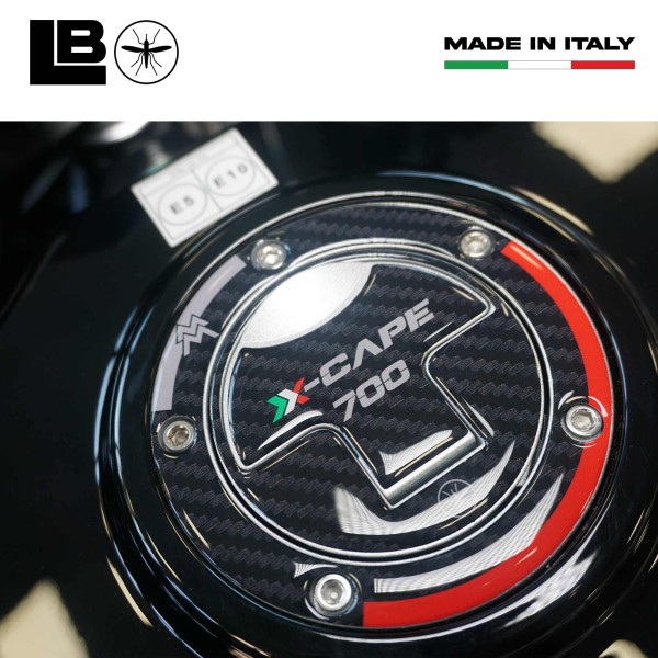 Tank key cap sticker kit compatible with Moto Morini X-Cape 700 2025
