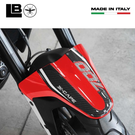 Autocollant de protection de garde-boue 3D compatible avec Moto Morini X-Cape 700 2025