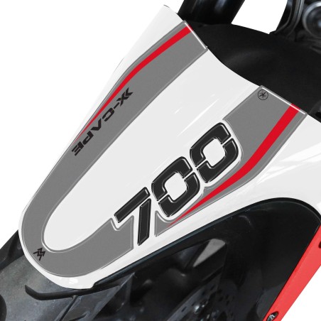 3D Mudguard Protection Sticker compatible with Moto Morini X-Cape 700 2025