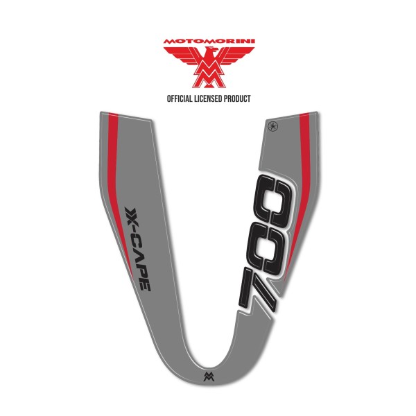 3D Mudguard Protection Sticker compatible with Moto Morini X-Cape 700 2025