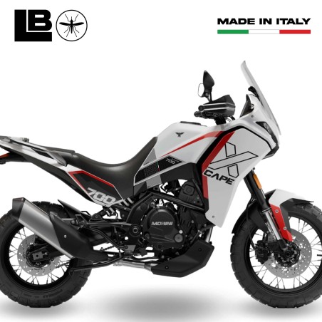 3D Tank Side Stickers compatible with Moto Morini X-Cape 700 2025