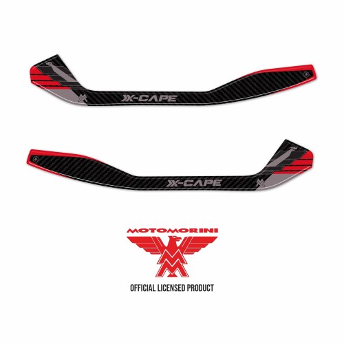 3D Passenger Handles Stickers compatible with Moto Morini X-Cape 700 2025 2