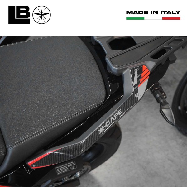 Autocollants 3D pour poignées passager compatibles avec Moto Morini X-Cape 700 2025