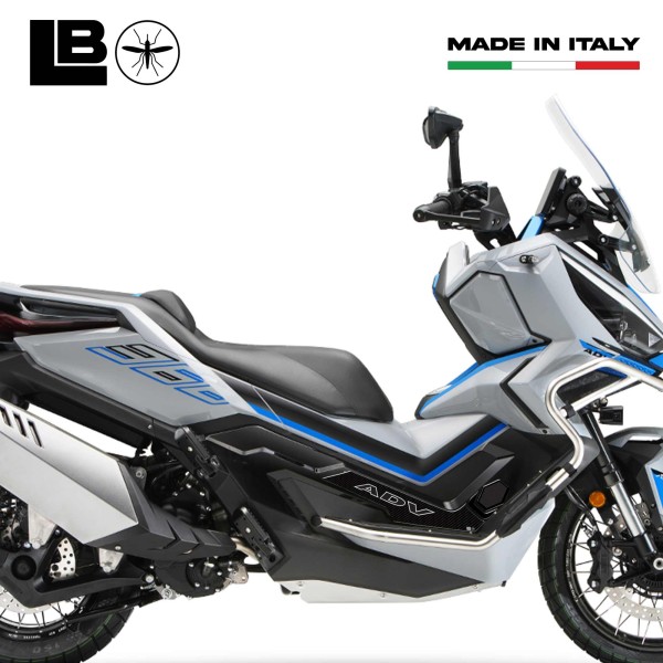 3D Aufkleber Boomerang Scooter Protektoren kompatibel mit Zontes 368 G 2025