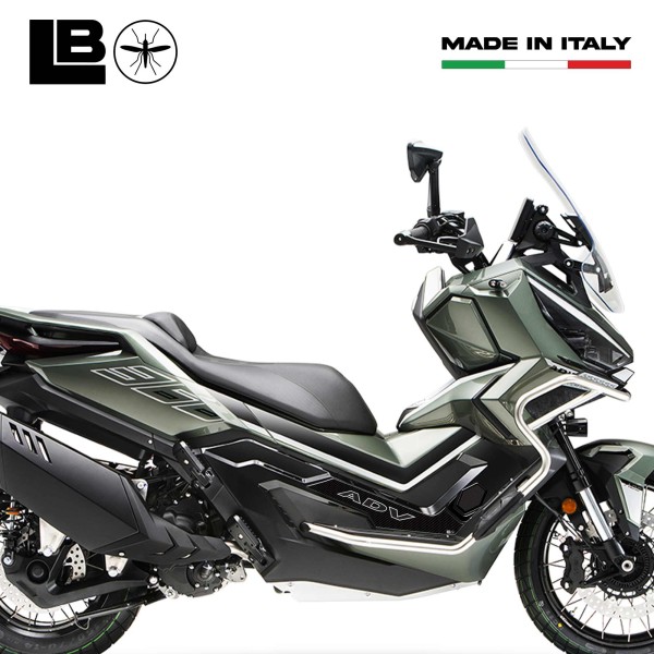 Pegatinas 3D Boomerang Scooter protectores compatibles con Zontes 368 G 2025