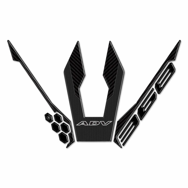 3D Face Protection Sticker Scooter compatible with Zontes 368 G 2025