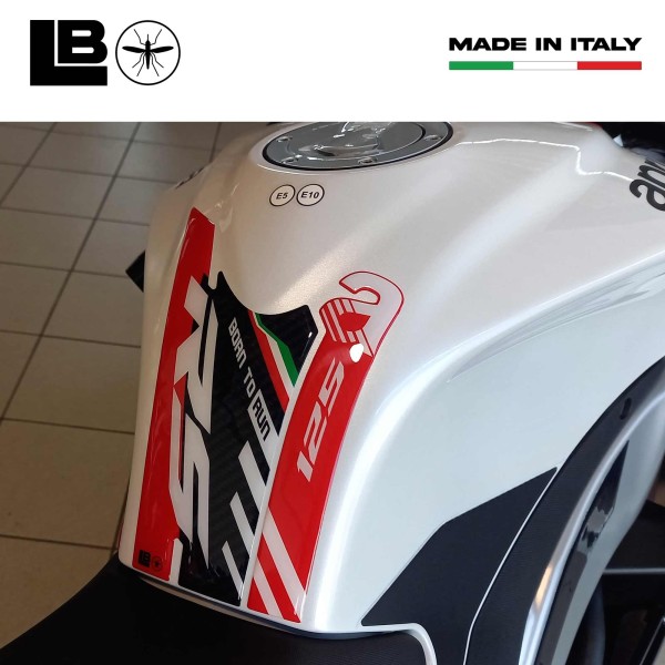 Adhesive 3D Tank Protector Motorcycle compatible with Aprilia RS 125 2021-25