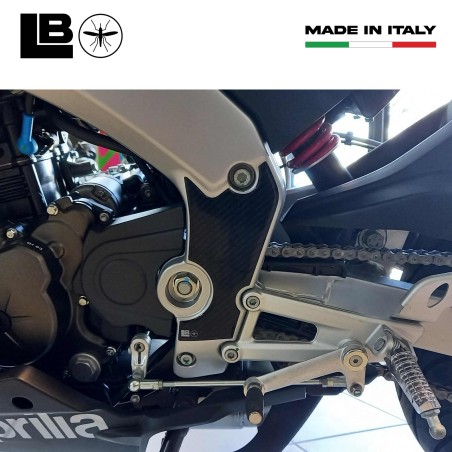 3D Aufkleber Fersenschützer Motorrad kompatibel mit Aprilia RS 125 2021-25