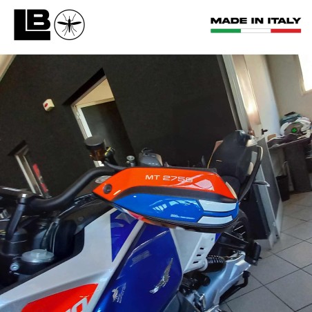Handschutz Aufkleber kompatibel mit Moto Guzzi Stelvio Duecento Tributo