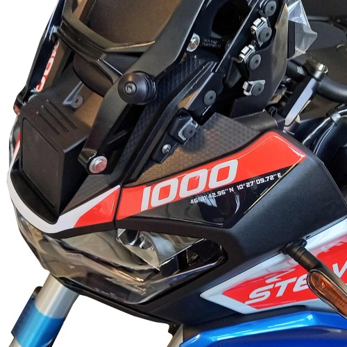                             Αυτοκόλλητο προστασίας εμπρός συμβατό με Moto Guzzi Stelvio Duecento Tributo
                          