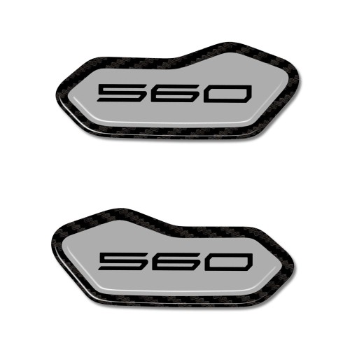 Adesivi Tappi Specchietti carene resinati 3D compatibili con Yamaha Tmax 2025 2