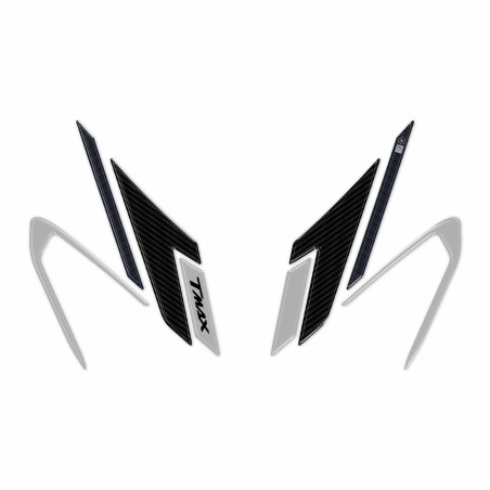 Front protection scooter 3D gel stickers compatible with Yamaha Tmax 2025