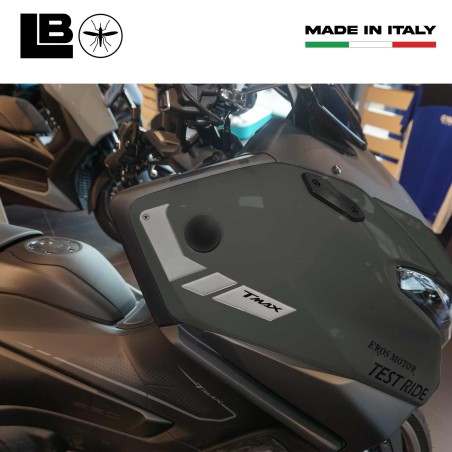Protections d'angle adhésives en résine gel 3D compatibles avec Yamaha Tmax 2025