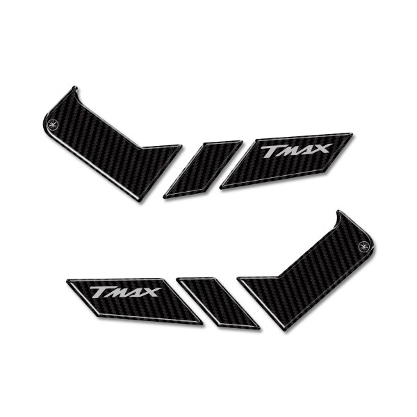 Protections d'angle adhésives en résine gel 3D compatibles avec Yamaha Tmax 2025