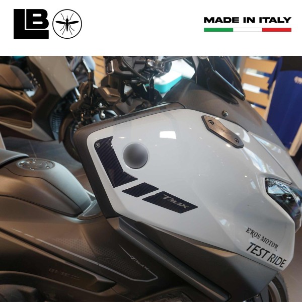 Protezioni Paraspigoli adesivi resinati gel 3D compatibili con Yamaha Tmax 2025