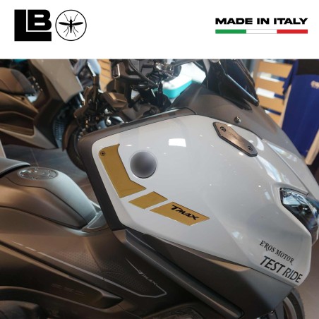 Protezioni Paraspigoli adesivi resinati gel 3D compatibili con Yamaha Tmax 2025