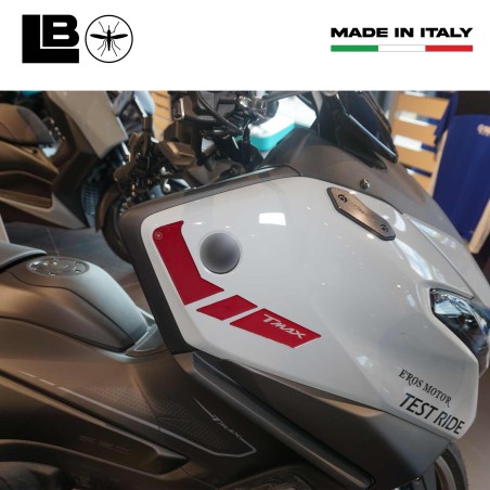 Protezioni Paraspigoli adesivi resinati gel 3D compatibili con Yamaha Tmax 2025