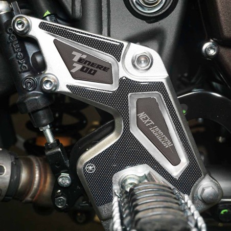 3D gel stickers heel protectors compatible with Yamaha Tenere 700 2025