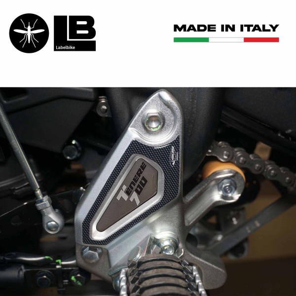 3D gel stickers heel protectors compatible with Yamaha Tenere 700 2025