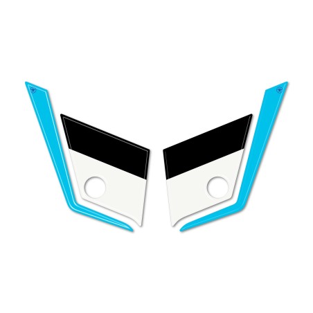 3D Gel Stickers Protecteurs de carénage compatibles avec Yamaha Tenere 700 2025