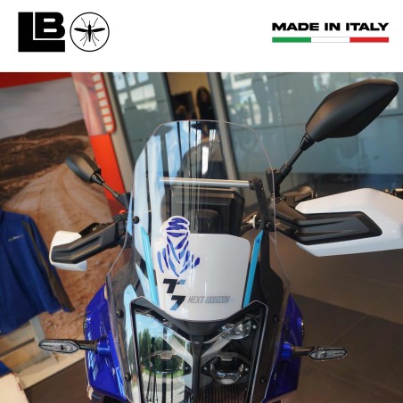 3D Gel Aufkleber Motorrad Windschutzscheibenschutz kompatibel mit Yamaha Tenere 700 2025