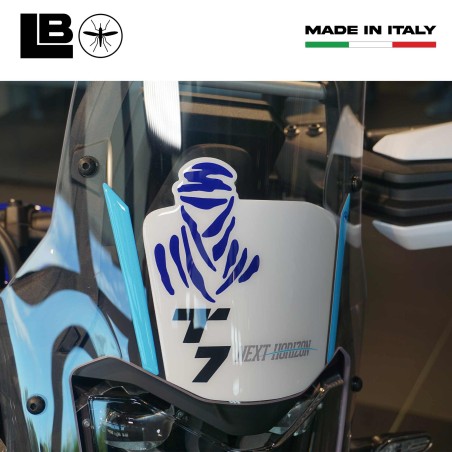 Sticker 3D Gel protecteur de pare-brise moto compatible avec Yamaha Tenere 700 2025
