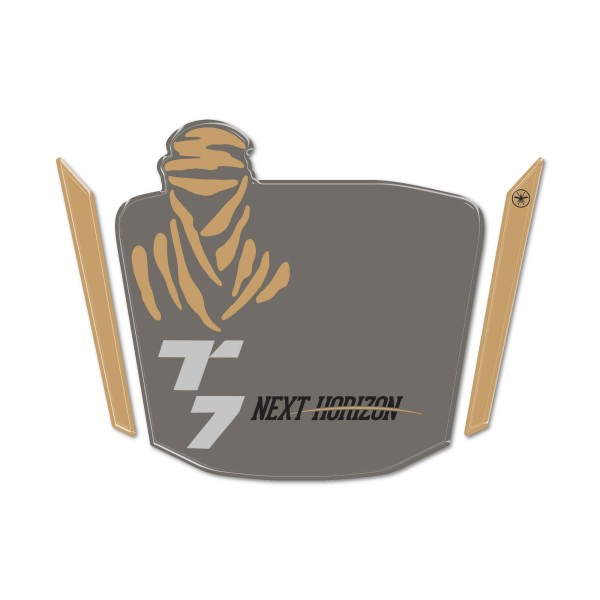 Pegatina de gel 3D Protector de parabrisas de moto compatible con Yamaha Tenere 700 2025