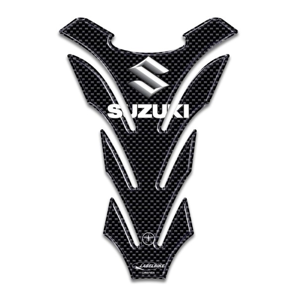 3D CARBON RESIN TANK PROTECTION ADHESIVES for SUZUKI MOTORCYCLE