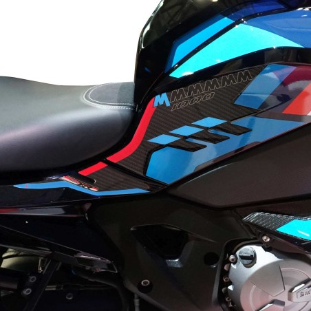 Adesivi Protezioni Laterali serbatoio moto compatibile con BMW M 1000 XR 2023-25
