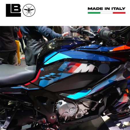 Adesivi Protezioni Laterali serbatoio moto compatibile con BMW M 1000 XR 2023-25