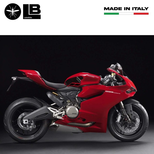 Pegatinas 3D Protectores laterales de depósito compatibles con Ducati Panigale 899