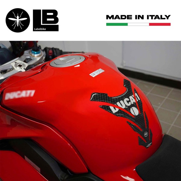 Resin 3D Resin ADHESIVE TANK PROTECTION for DUCATI CARBON BIKE