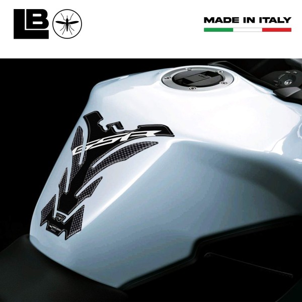 GEL 3D CARBON STICKER ADHESIVE COMPATIBLE for SUZUKI GSR MOTORBIKE