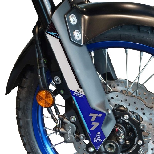3D Stickers Motorcycle stem protectors compatible with Yamaha Tenere 700 2025
