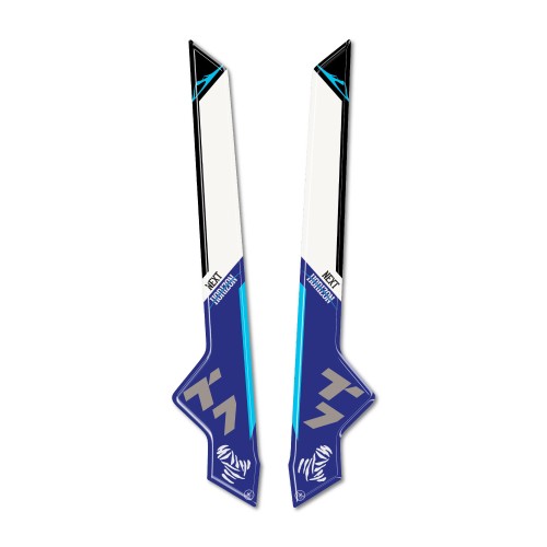 3D Stickers Motorcycle stem protectors compatible with Yamaha Tenere 700 2025 2
