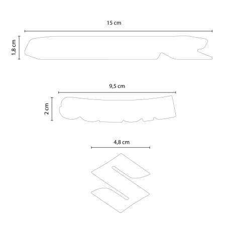 AUFKLEBER/STICKER KIT passend für SUZUKI GSR MOTORRAD